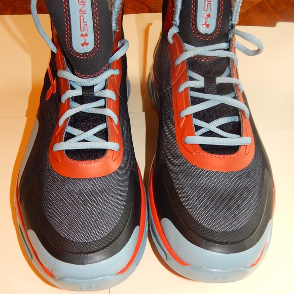 NEW Basketball shoes Under Armour Spine Men 11 Black RETRO DISCOUNT SHIPPING!! main image 6